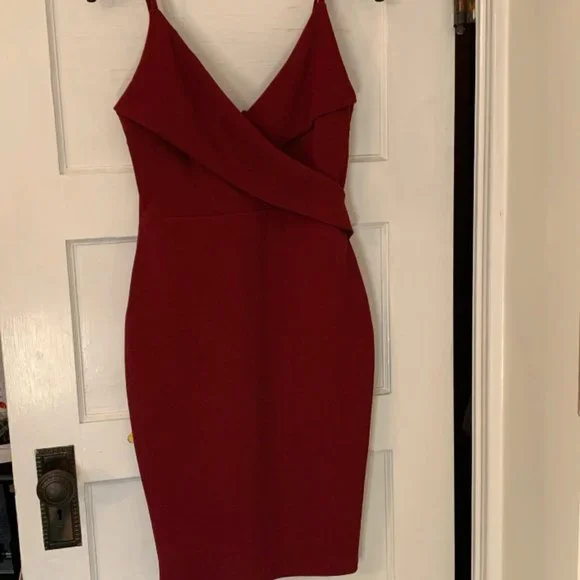 sachin and babi light blue dress Women's Burgundy Dresses